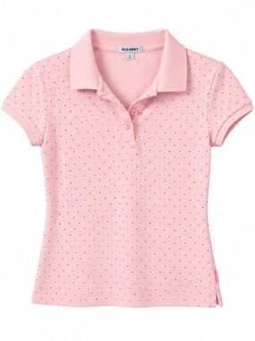 Light Pink Baleno Polka Dot Polo